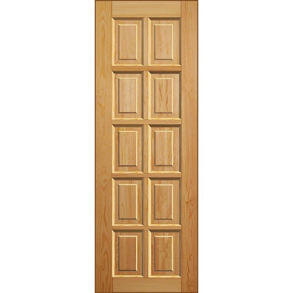 Деревянная дверь - полотно Шоколадка